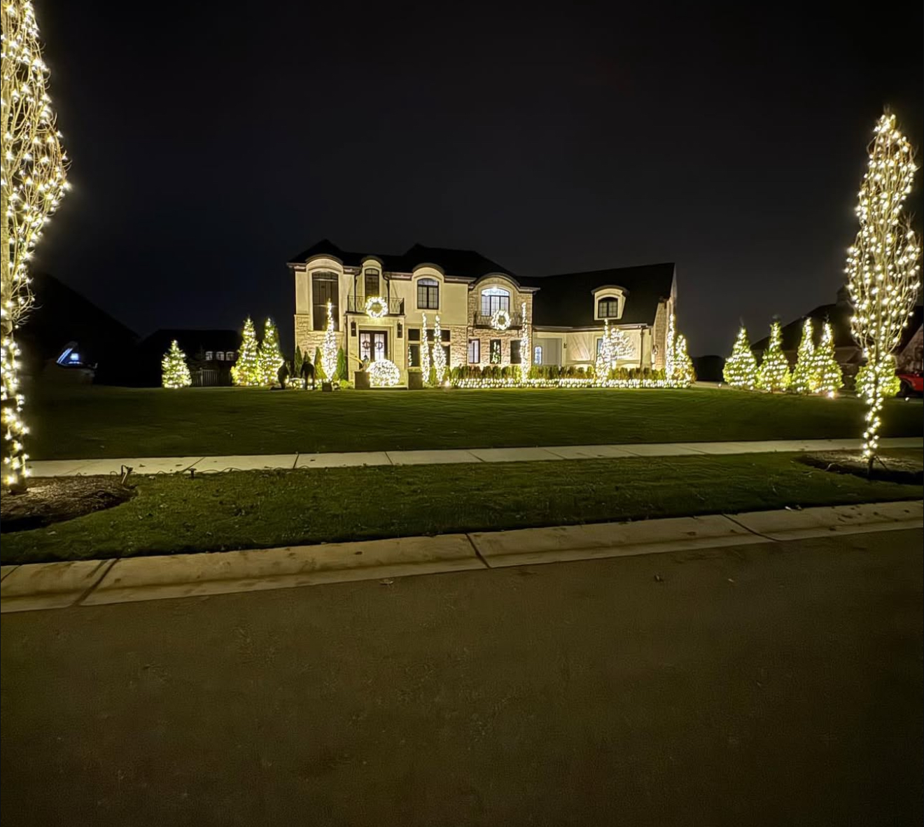 Roof lighting install